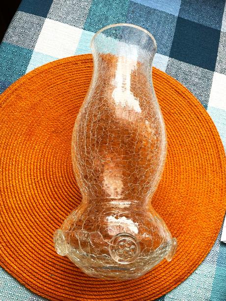 Luxusná vysoká váza bohemia, 