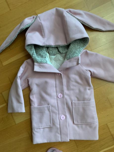 Zimny kabatik zajacik od lali, 92
