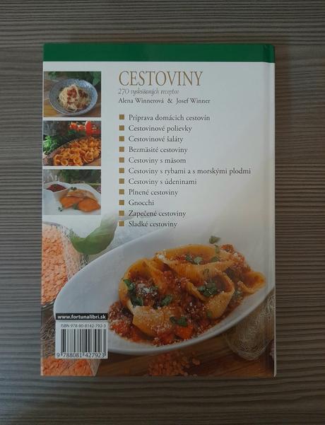 Kniha cestoviny, 