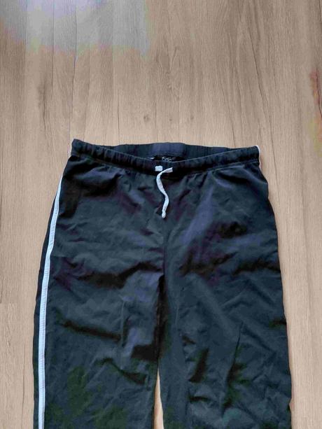 Tepláky čierne, bonprix,44