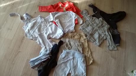 Balík oblečenia - chlapec - č.68, 68–80