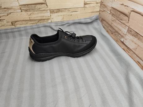 Rieker 38 - dámske čierne sneakersy, rieker,38