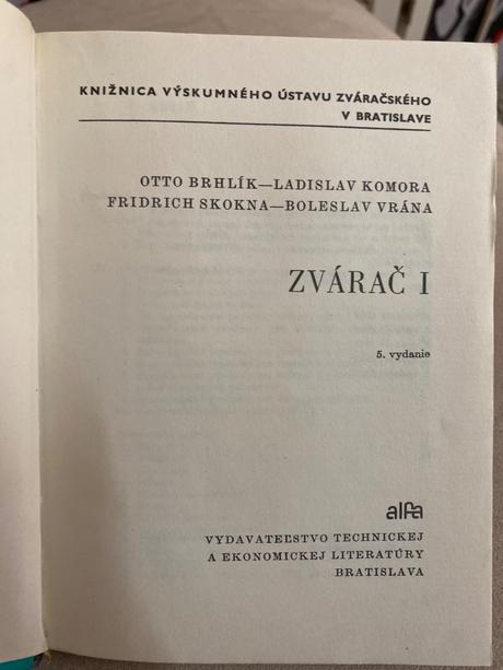 Kniha- zvárač 1, 
