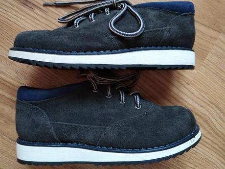 Nové celokozene topanky presivane, f&f,30