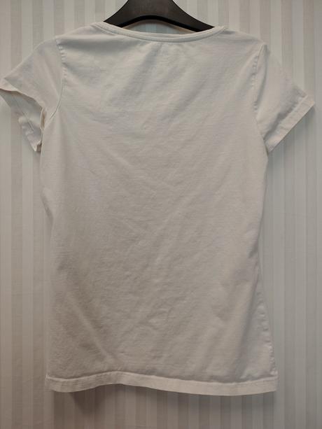 Dámsky biely elastický top, basic, m, m