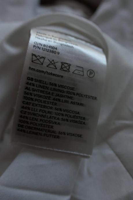 H&m lanove,kvalitne,elegantne,krasne saty 40/m/l, h&m,40