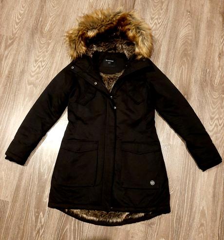 Nenosený teplý kabát- bunda, h&m,s