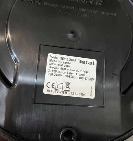 Tefal yv970815 actifry genius xl 2v1 teplovzdušná, tefal