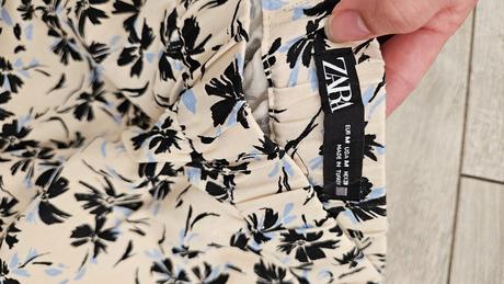 Satenove letne nohavice, zara,m