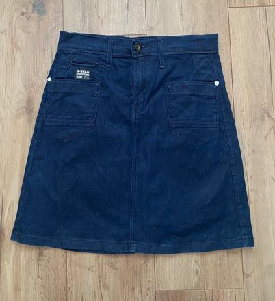 Damska riflova sukna g-star, g-star raw,xs