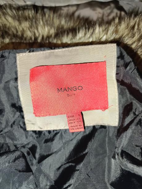 Dámska zimná paperova bunda mango suit, mango,s