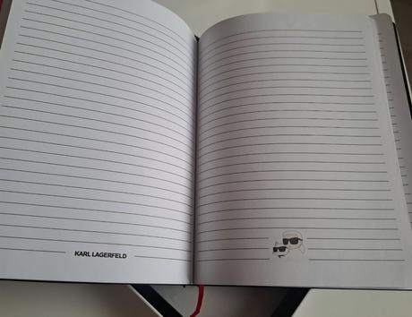 Zápisník a pero karl lagerfeld ikon 2.0, 