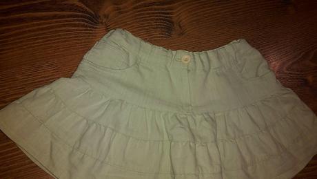 Zelená mini suknička, 146