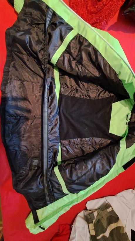 Chlapčenská lyžiarska bunda, crivit,158