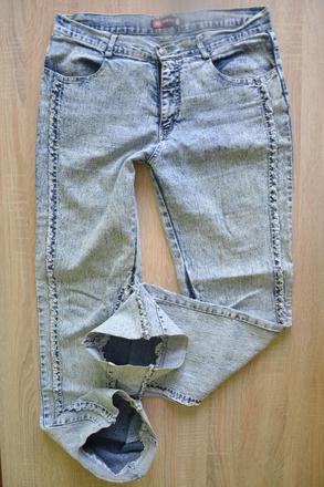 Krásne rifle so strapčekami s/m cca, m