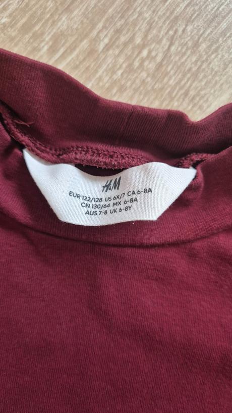 Tricko 122/128, h&m,122