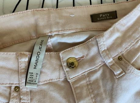 Mango jeans - paty super slim nohavice v. 34-xs, mango,34