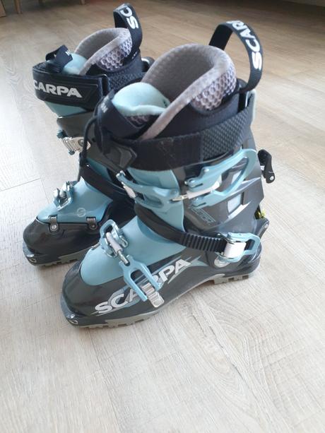 Detské skialpove lyžiarky scarpa vector (35), 34