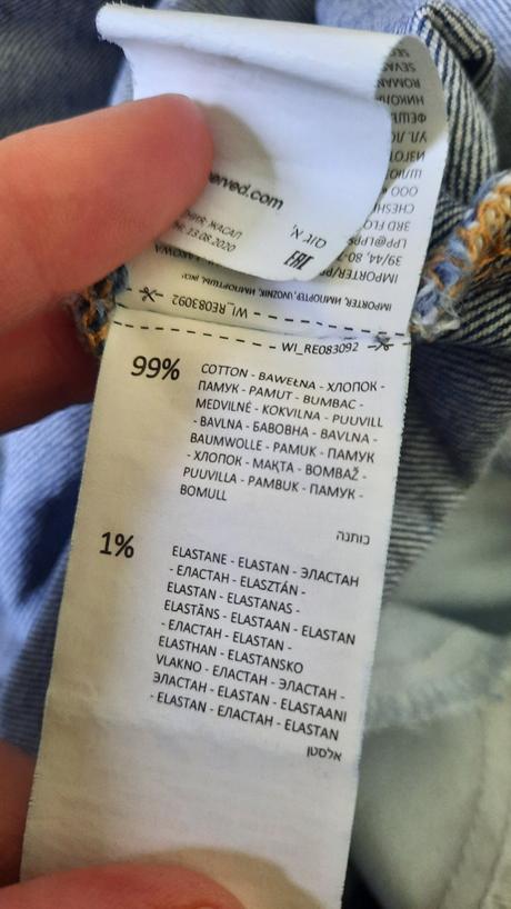 Rifľové šaty m/l, reserved,40