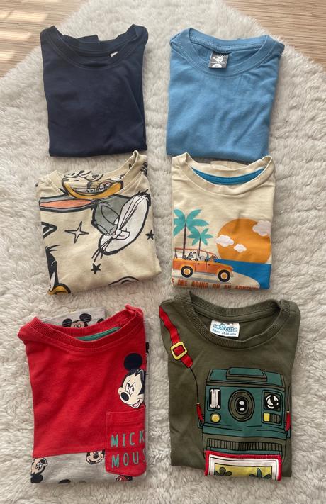 6 ks letnych triciek, 98