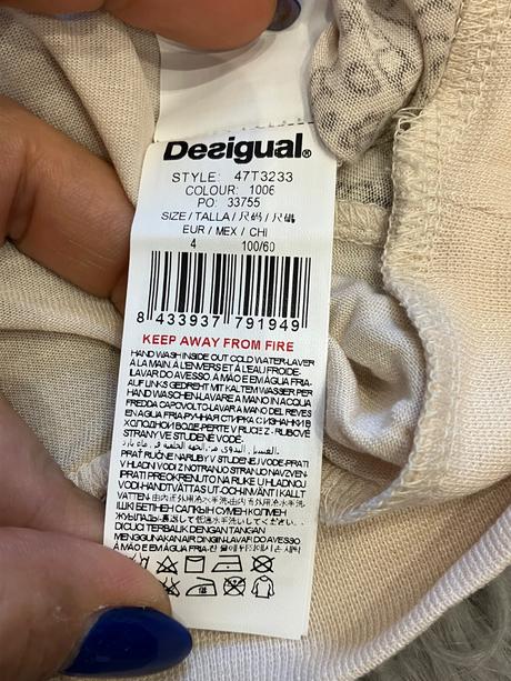 Dievčenské tričko dlhý rukáv desigual (104), desigual,104