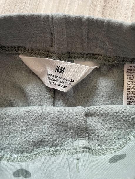 Teplé legíny hm 98, h&m,98
