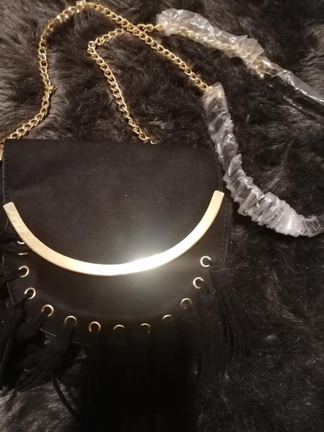 Kabelka čierno zlata, ccc