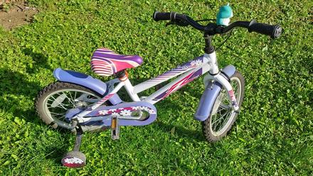 Bicykel "16" kvetinový dizajn, 16