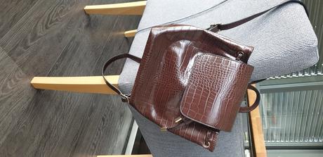 Rupsak z imitacie koze,