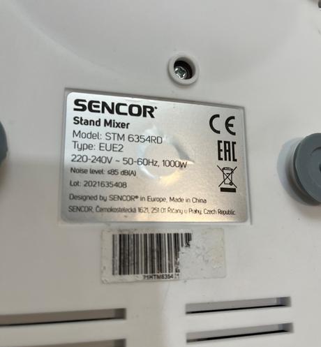 Sencor stm 6354rd 1000w kuchynský robot, sencor