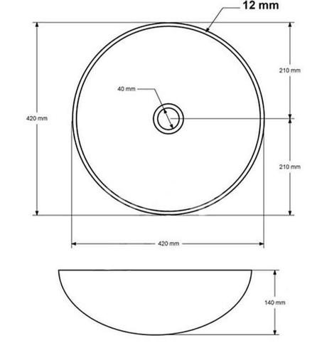 2 ks umývadlo zo skla plus batérie a montážne krúž,