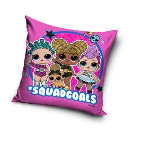 Obliečka na vankúšik 40x40 lol - skladom, car-30,