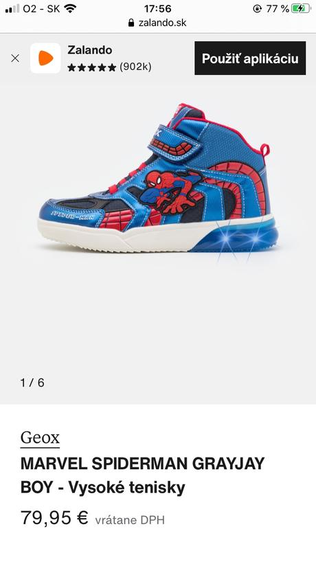 Geox blikajúce topánky, geox,36