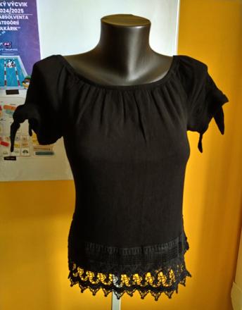 Čierny top, vero moda,s