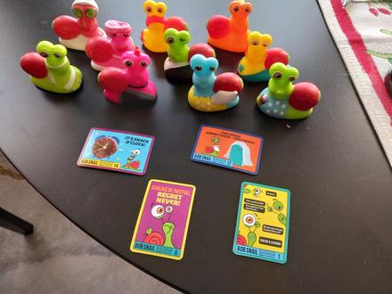 Predám gumennych slimákov zn bob snails, 