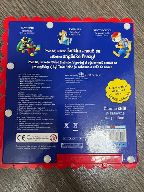 Detský tablet - zvuková kniha, 