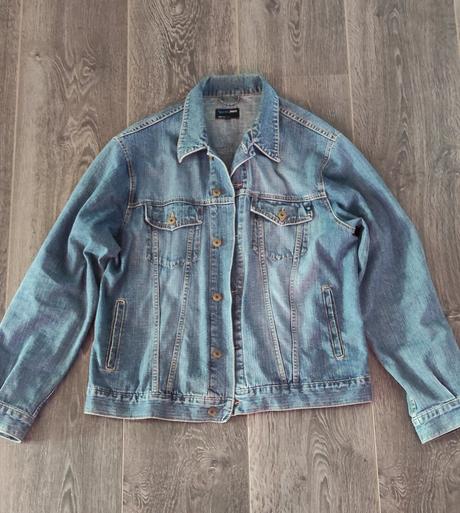 Bunda riflova džínsová, xl