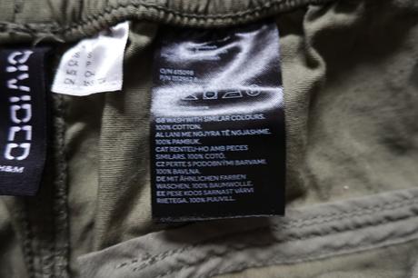 Parašutistické nohavice h&m divided, h&m,s
