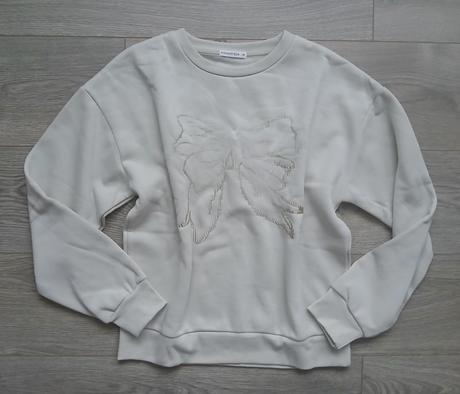 Bezova mikina s vysivkou, m