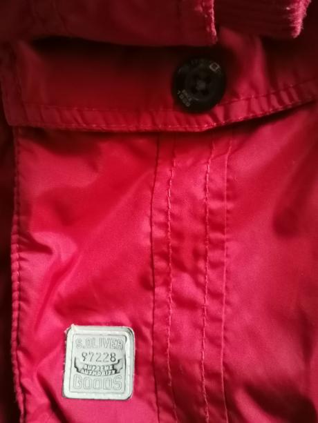 S.oliver vetrovka 116 červená, s.oliver,116