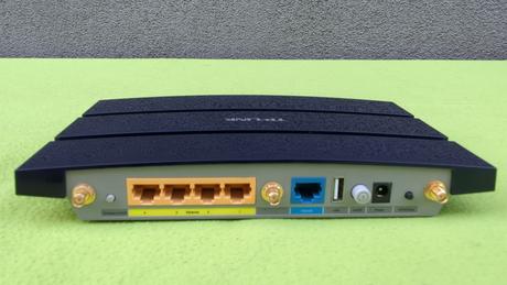 Gigabit lan router, wifi 300 mbit - tp link, 