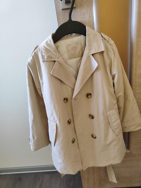 Dievčenský trench coat zara, zara,128