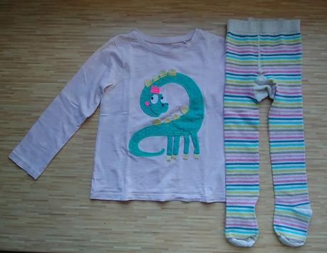 Tricko s dinosaurom + pancusky, next,98