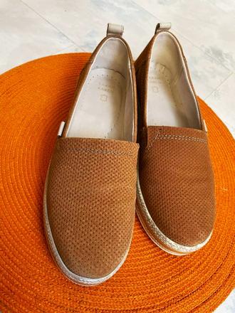 Semišové espadrilky, 38