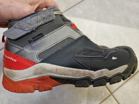 Členková obuv, vložka 21,5 cm, quechua,34