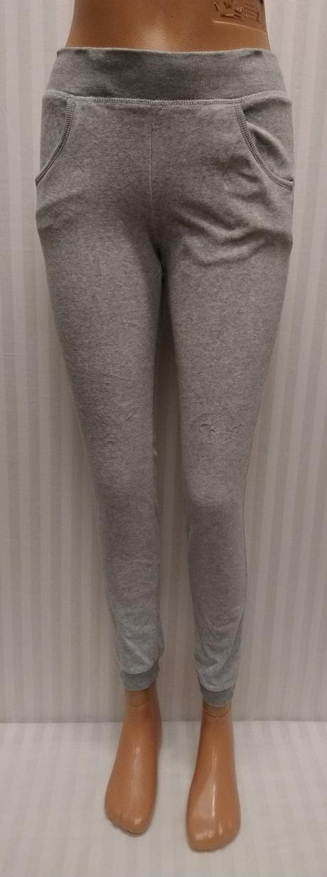 Dievčenské zamatové sivé tepláky, alive 158-164 cm, alive,164