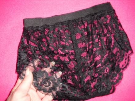 Krajkovane sexy nohavicky, xs