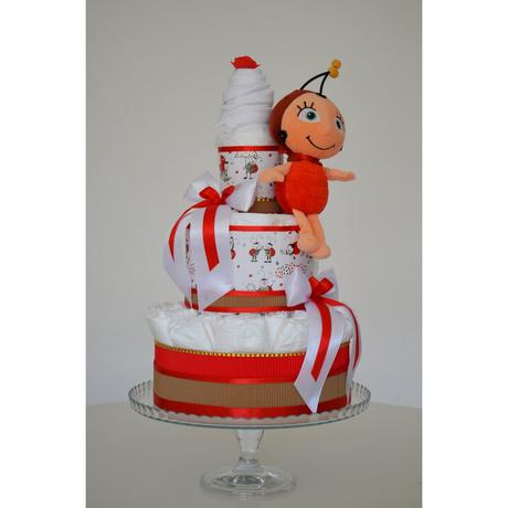 Plienková torta veľká lienka,