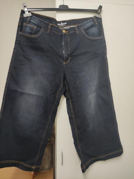 Čierne široké rifle..50, xxxl