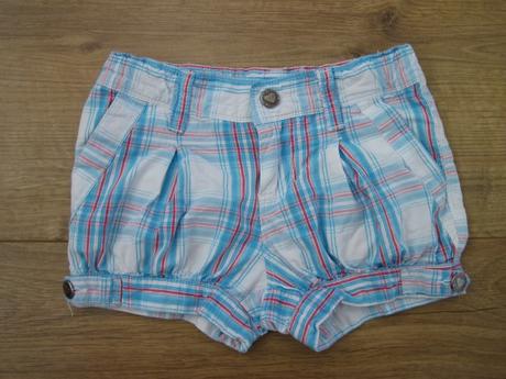 Kárované šortky twinkle, 98